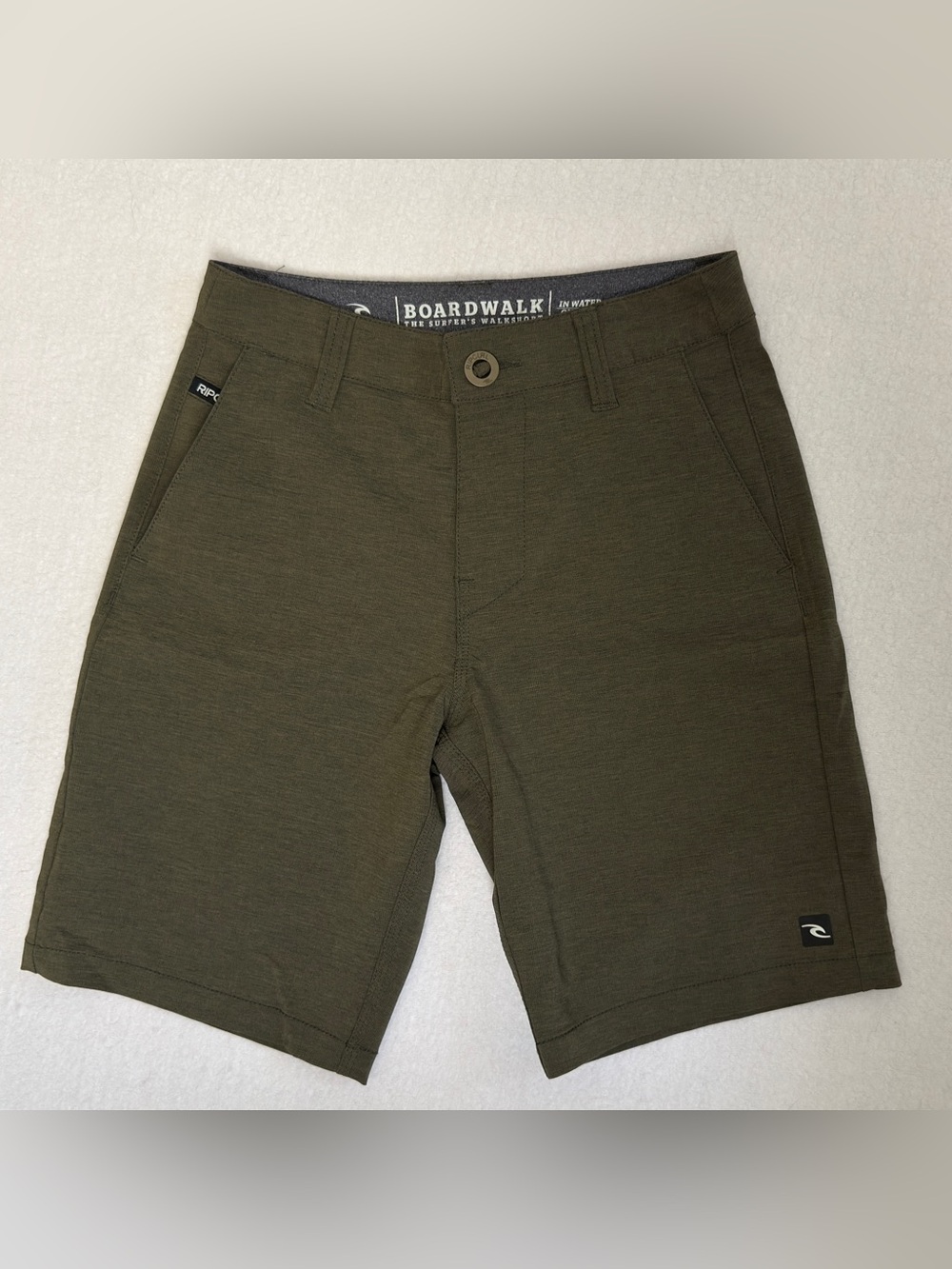 Rip Curl Boys 24 Mirage Boardshorts Hybrid Casual Walk Shorts Water Swim Khaki